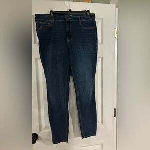 Old Navy High-Rise Rockstar Super Skinny Jeans - Dark Blue
